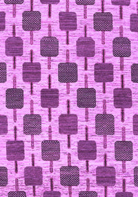 Abstract Purple Contemporary Rug, con301pur