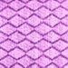 Square Machine Washable Trellis Pink Modern Rug, wshcon3020pnk