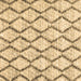 Square Trellis Brown Modern Rug, con3020brn