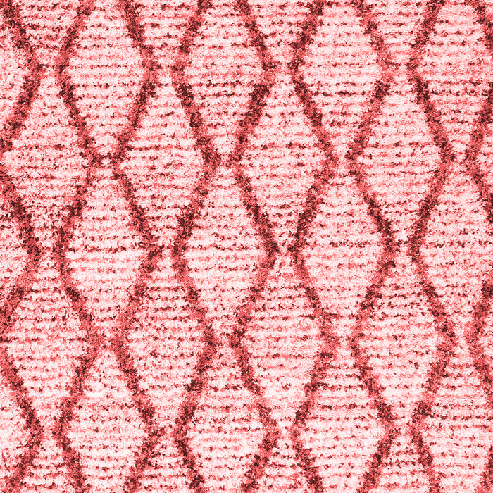 Trellis Red Modern Area Rugs