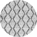 Square Trellis Gray Modern Rug, con3020gry