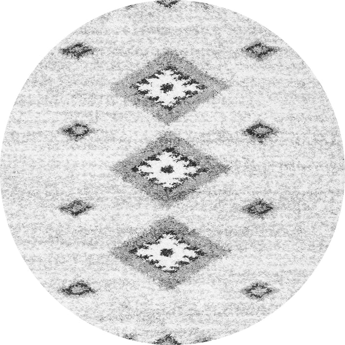 Machine Washable Solid Gray Modern Rug, wshcon3021gry