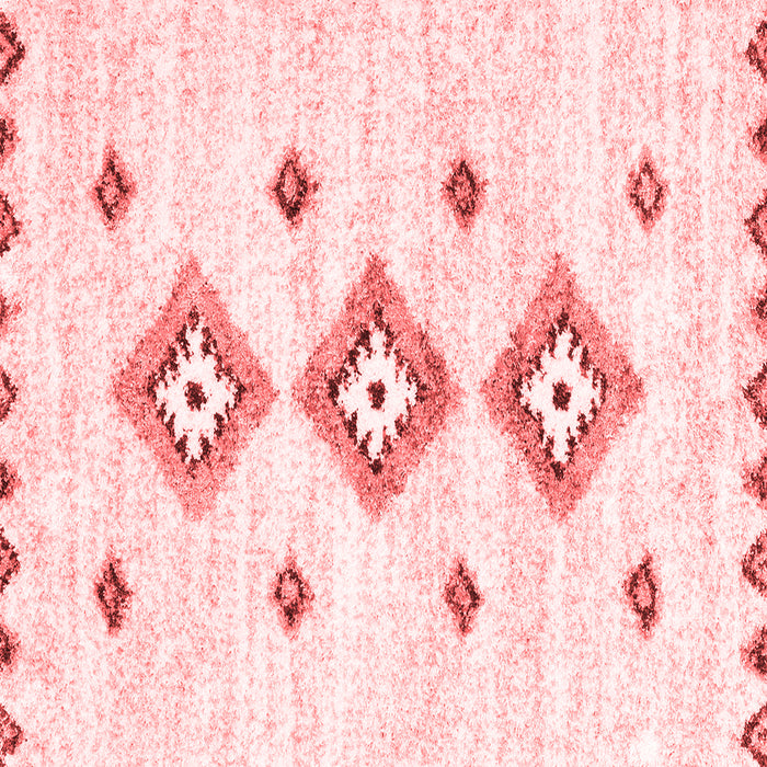 Solid Red Modern Rug, con3021red