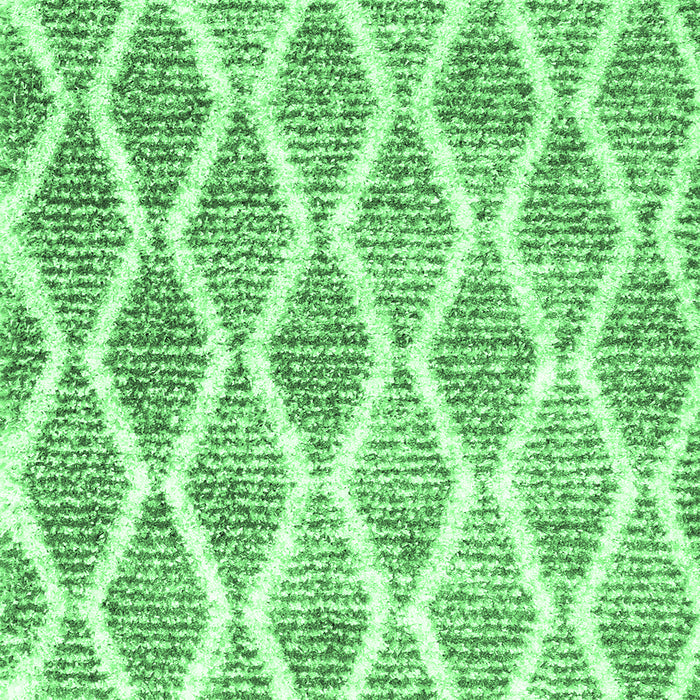 Machine Washable CON3022X Emerald Green CON3022X Area Rugs, wshcon3022emgrn