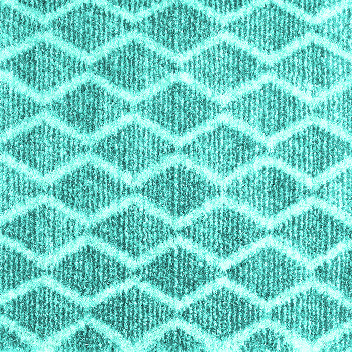 Square Machine Washable CON3022X Turquoise CON3022X Area Rugs, wshcon3022turq