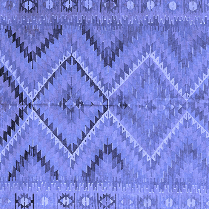 Square Machine Washable CON3023X Blue CON3023X Rug, wshcon3023blu