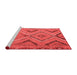 CON3023X Red Washable Rugs