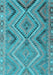 Machine Washable CON3023X Light Blue CON3023X Rug, wshcon3023lblu