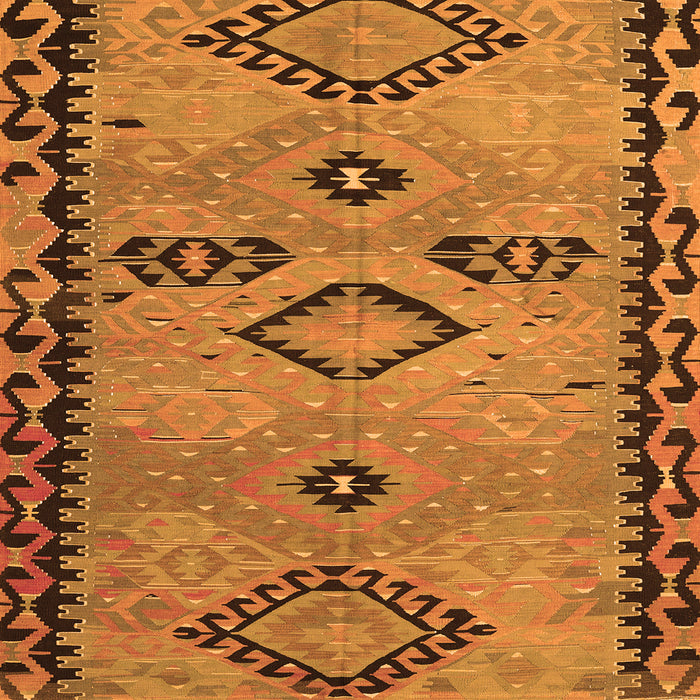 Round Machine Washable CON3024X Orange CON3024X Area Rugs, wshcon3024org