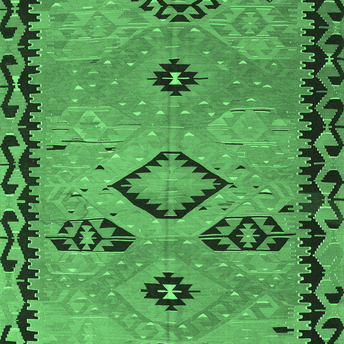 Machine Washable CON3024X Emerald Green CON3024X Area Rugs, wshcon3024emgrn