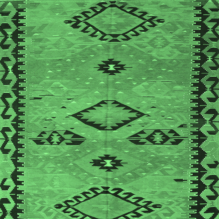 Square Machine Washable CON3024X Emerald Green CON3024X Area Rugs, wshcon3024emgrn