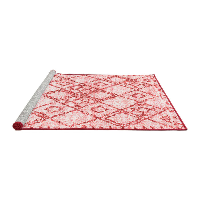 Contemporary Red Washable Rugs