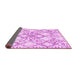 Sideview of Abstract Pink Contemporary Rug, con3025pnk