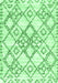 Abstract Emerald Green Contemporary Rug, con3025emgrn