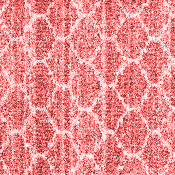 Trellis Red Modern Rug, con3026red