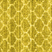 Square Trellis Yellow Modern Rug, con3026yw