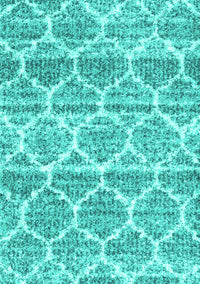 Trellis Turquoise Modern Rug, con3026turq