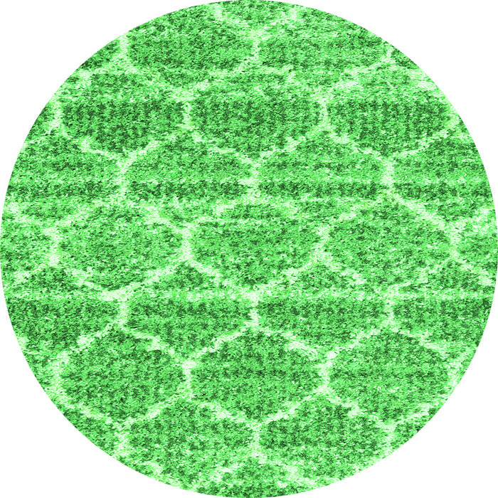 Square Trellis Green Modern Rug, con3026grn