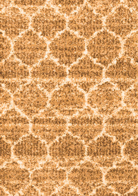 Trellis Orange Modern Rug, con3026org