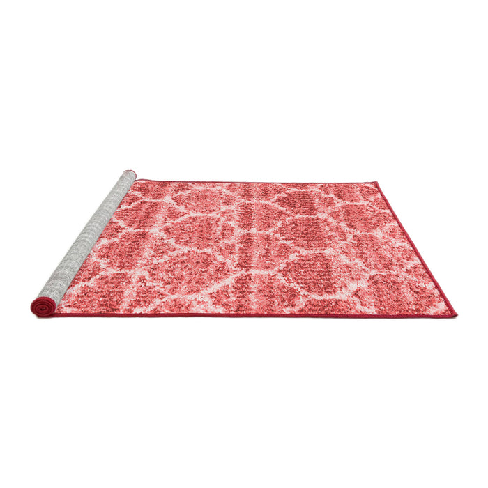 Modern Red Washable Rugs