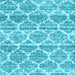 Square Trellis Light Blue Modern Rug, con3026lblu