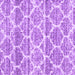 Square Machine Washable Trellis Purple Modern Area Rugs, wshcon3026pur