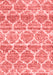 Trellis Red Modern Area Rugs