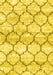 Trellis Yellow Modern Rug, con3027yw