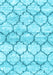 Trellis Light Blue Modern Rug, con3027lblu