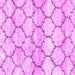 Square Machine Washable Trellis Pink Modern Rug, wshcon3027pnk
