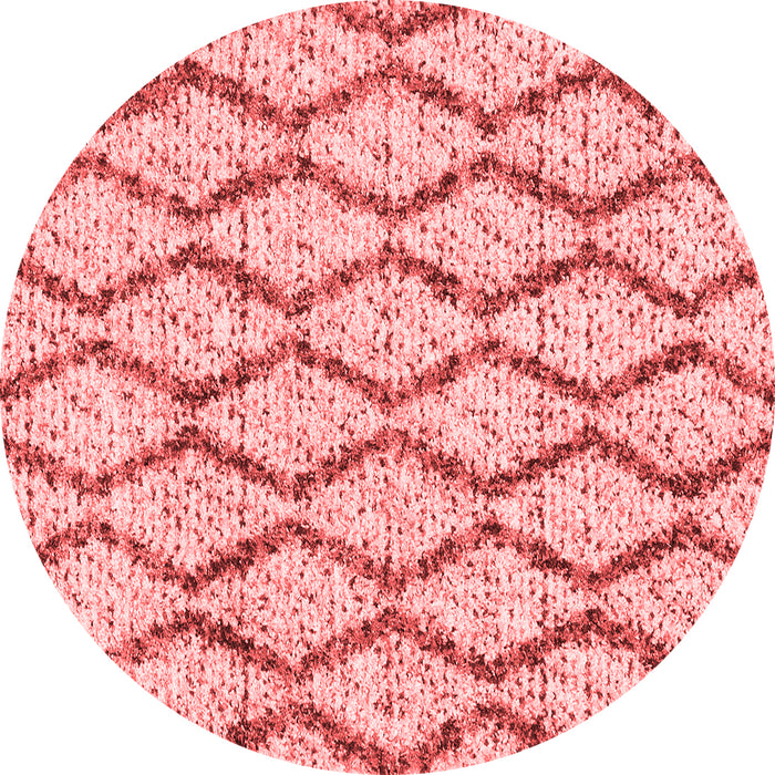 Machine Washable Trellis Red Modern Rug, wshcon3028red