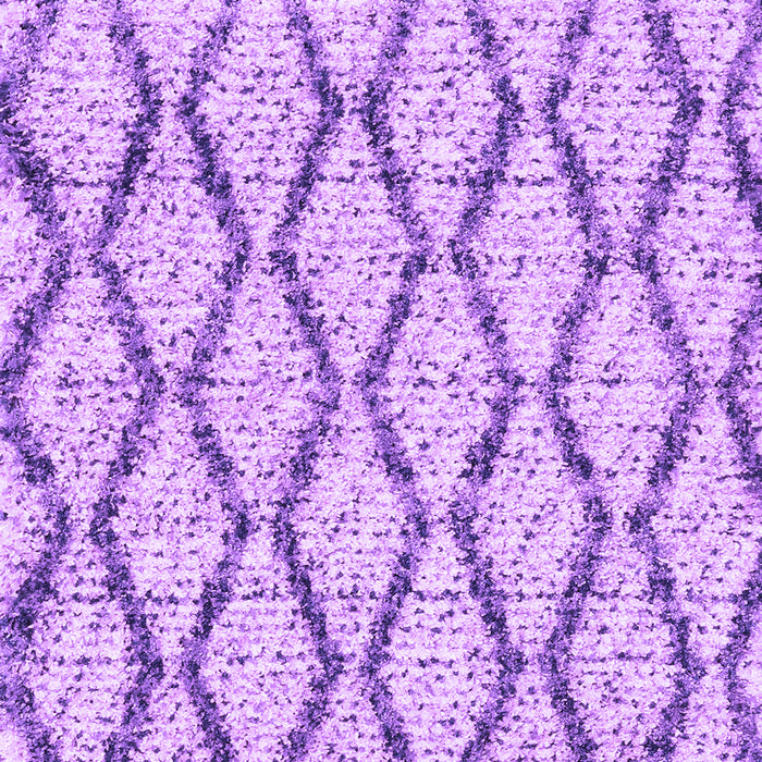 Machine Washable Trellis Purple Modern Area Rugs, wshcon3028pur