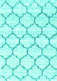 Terrilis Turquoise Contemporary Rug, con3029turq