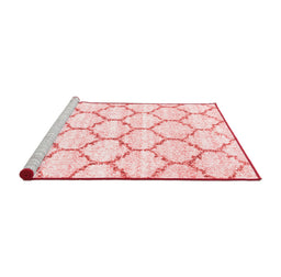 Contemporary Red Washable Rugs