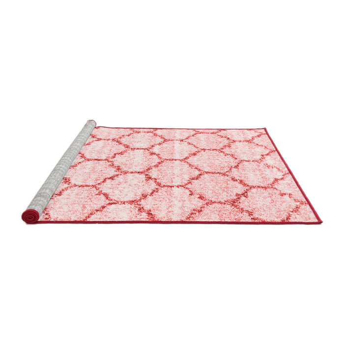 Contemporary Red Washable Rugs