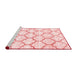 Contemporary Red Washable Rugs