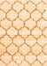 Terrilis Orange Contemporary Rug, con3029org