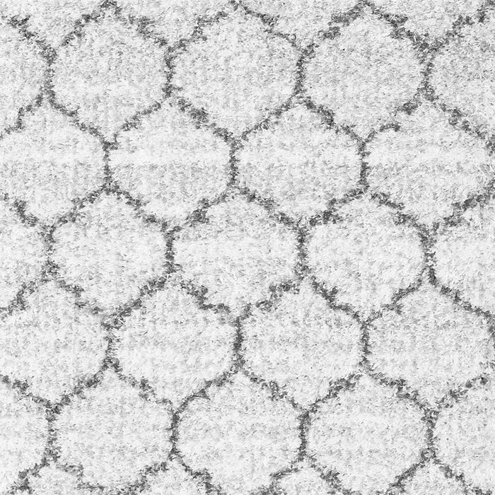 Serging Thickness of Machine Washable Terrilis Gray Contemporary Rug, wshcon3029gry