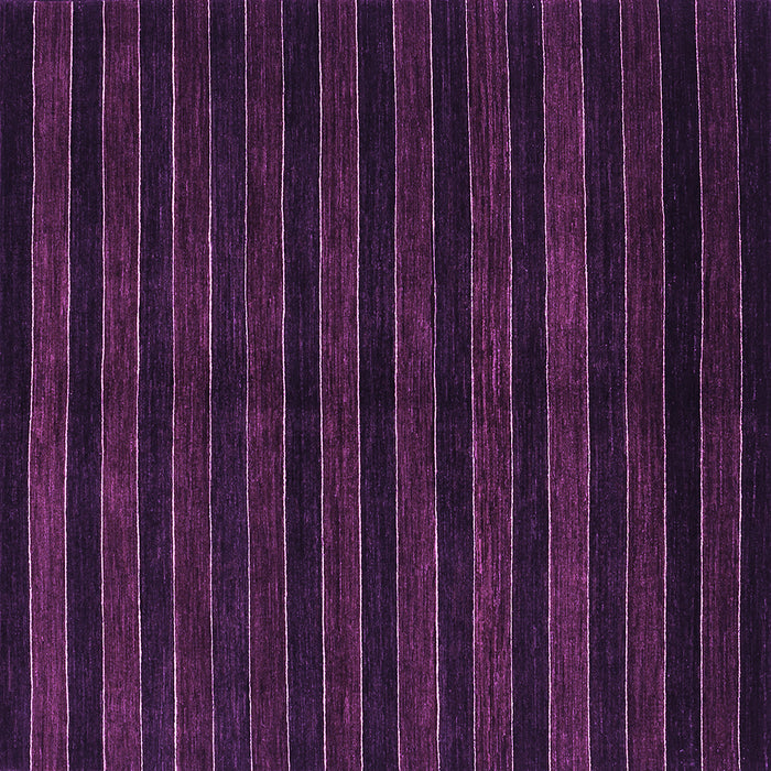 Square Machine Washable Abstract Purple Contemporary Area Rugs, wshcon302pur