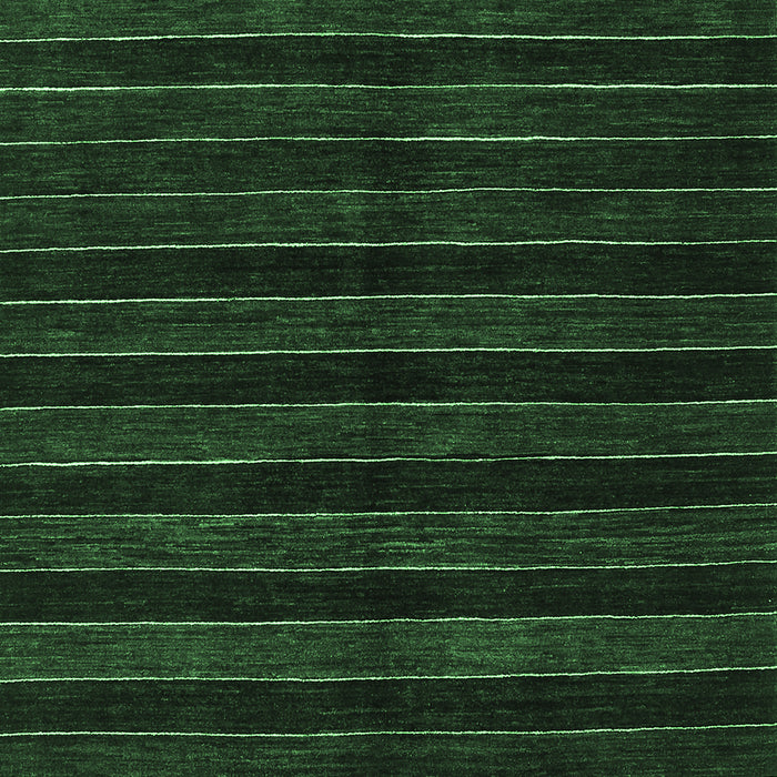 Machine Washable Abstract Emerald Green Contemporary Area Rugs, wshcon302emgrn