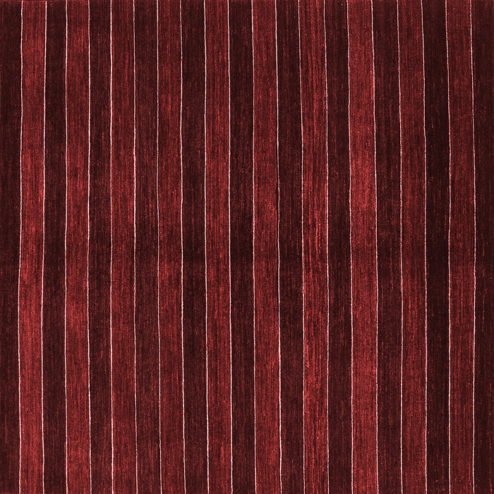 Machine Washable Abstract Red Contemporary Rug, wshcon302red