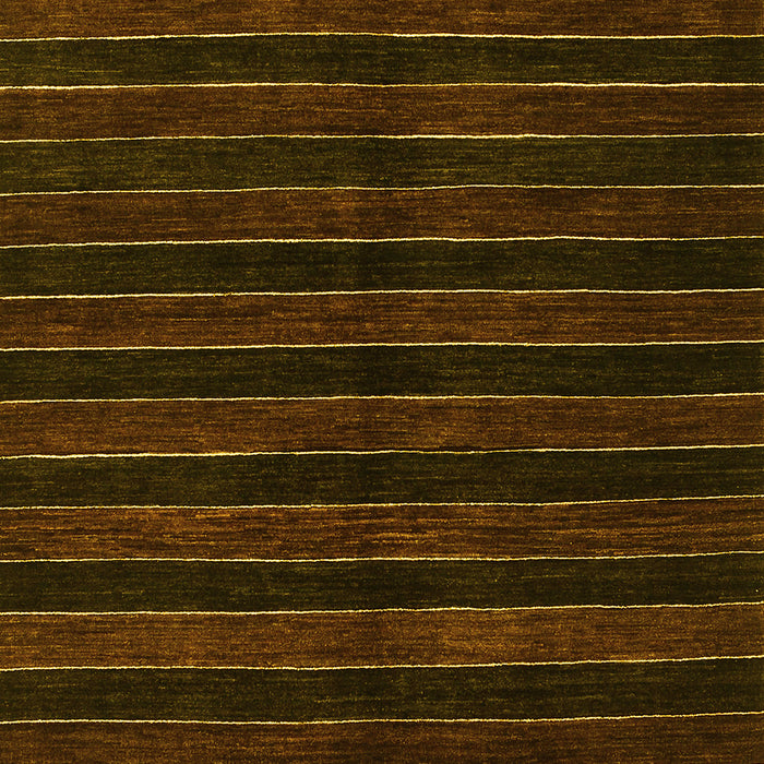 Abstract Yellow Contemporary Rug, con302yw