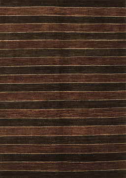 Abstract Brown Contemporary Rug, con302brn