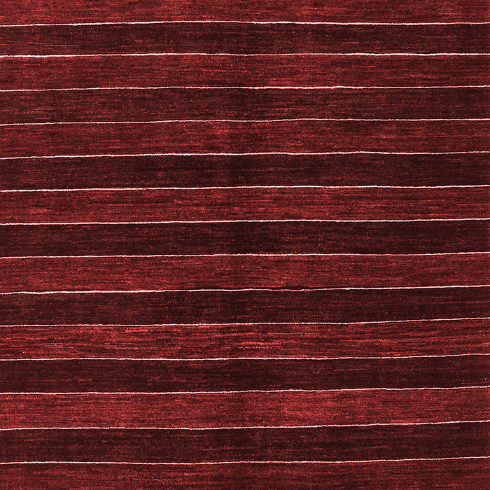 Machine Washable Abstract Red Contemporary Rug, wshcon302red