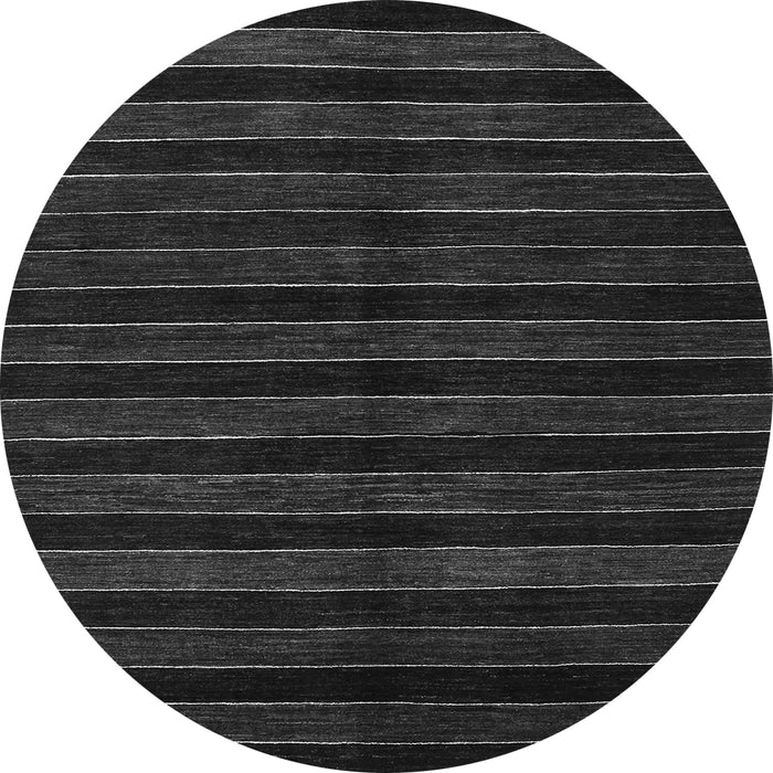 Machine Washable Abstract Gray Contemporary Rug, wshcon302gry