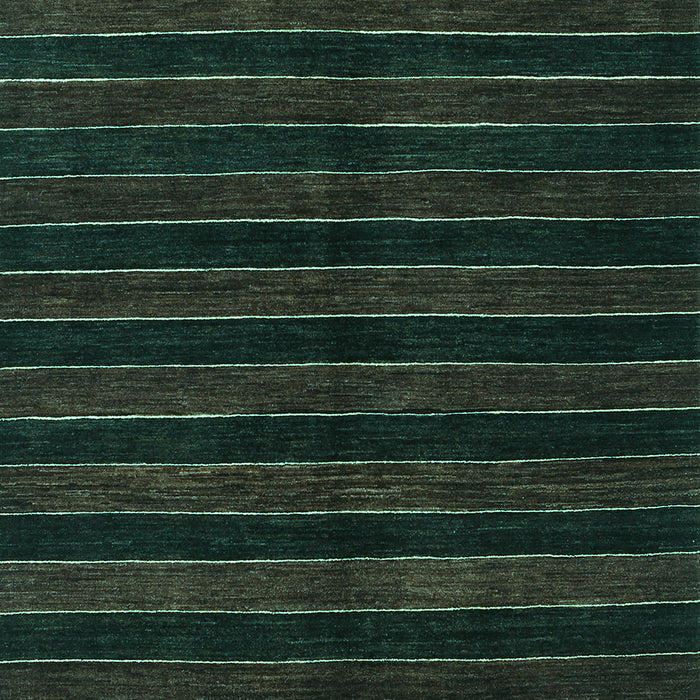 Machine Washable Abstract Turquoise Contemporary Area Rugs, wshcon302turq