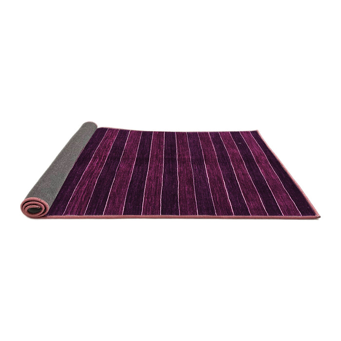 Sideview of Abstract Pink Contemporary Rug, con302pnk