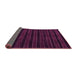 Sideview of Abstract Pink Contemporary Rug, con302pnk