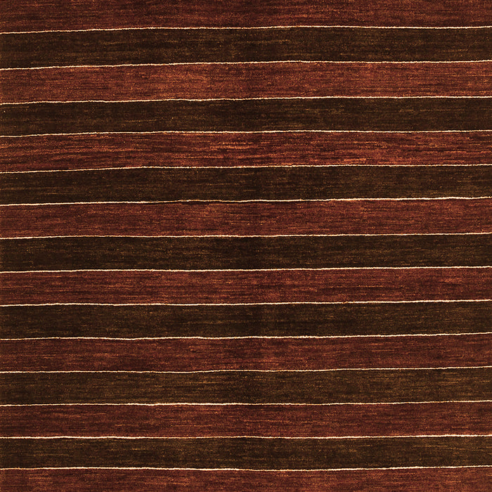 Abstract Orange Contemporary Rug, con302org