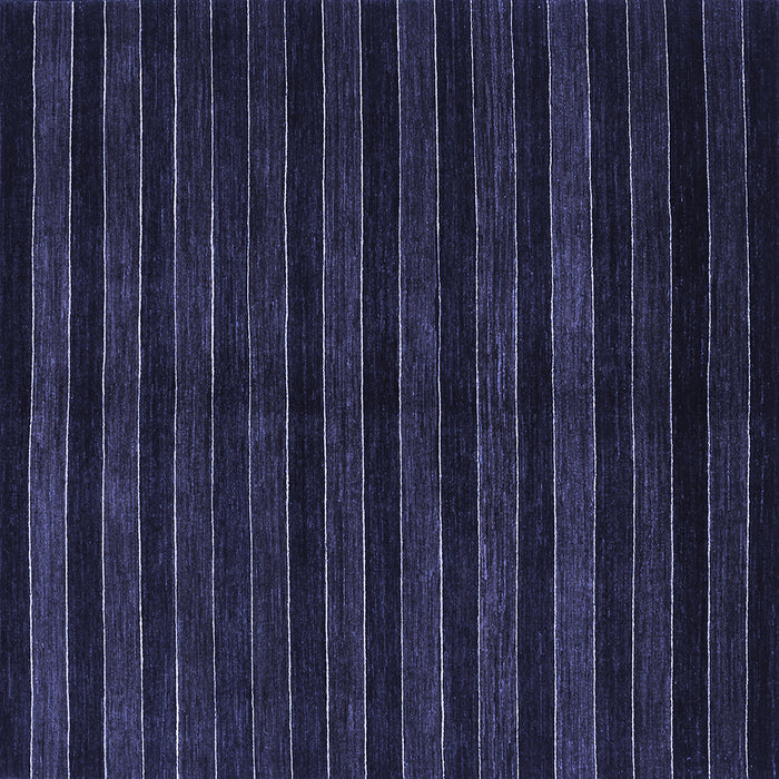 Square Abstract Blue Contemporary Rug, con302blu